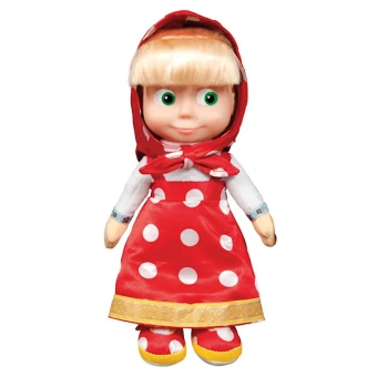 Мягкая игрушка Маша в красном платье, 29 см (м/ф "Маша и Медведь") Мульти-Пульти