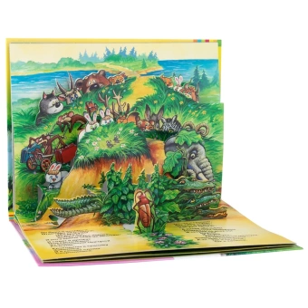 Книжка панорамка для детей: К. Чуковский. Тараканище