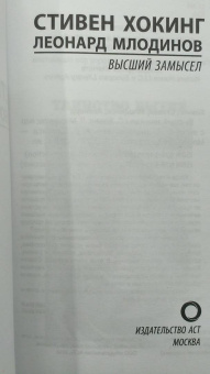 Хокинг, Млодинов: Высший замысел