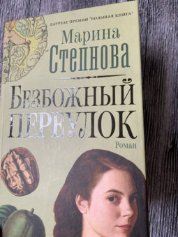 Марина Степнова: Безбожный переулок