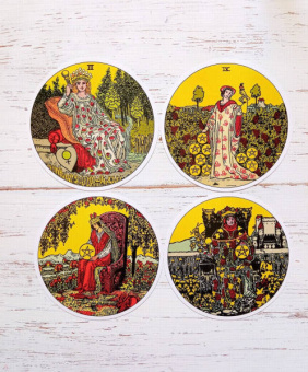 Graham, Waite: Tarot Original 1909. Circular Edition