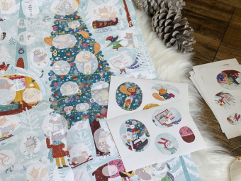 Светлана Шендрик: В лес приходит Новый год! Адвент-календарь для малышей