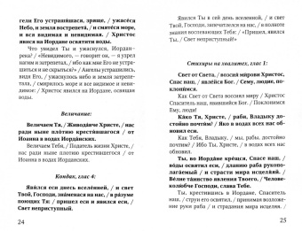 Праздники лета Господня. Крещение Господне
