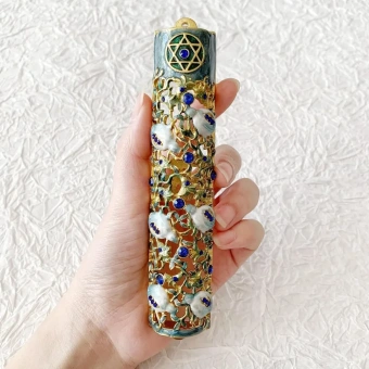 Баит Мезуза свиток с футляром, Еврейский символ веры для дома Иудаика