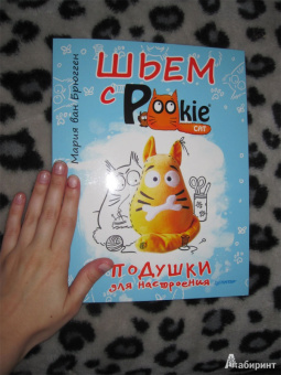 Брюгген Ван: Шьем с PookieСat. Подушки для настроения