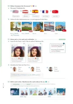 Glas-Peters, Pude, Reimann: Momente A1.1. Arbeitsbuch plus interaktive Version. Deutsch als Fremdsprache