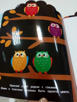 Мои первые наклейки 3+. Что какого цвета