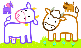 Домашние животные. Для детей от 2 лет