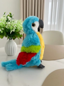 Мягкая игрушка Попугай 25 см