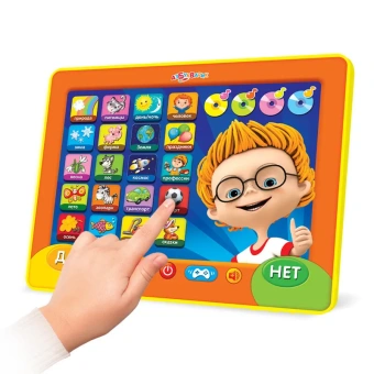 Музыкальная игрушка Азбукварик ""Все обо всем" планшетик"