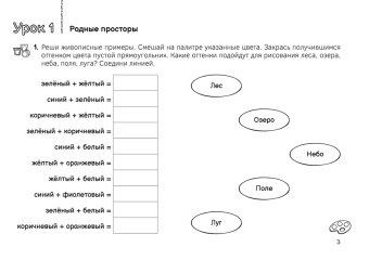 Волкова, Семенова: Изобразительное искусство. 3 класс. Альбом заданий