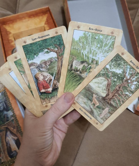 Микки Мюллер: Голоса деревьев. Кельтский оракул (25 карт)