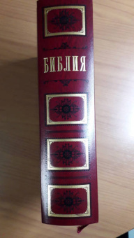 Библия. Книги Священного Писания Ветхого и Нового Завета (бордо)