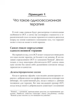 Семь принципов односессионной терапии