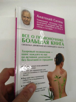 Анатолий Ситель: Все о позвоночнике. Большая книга