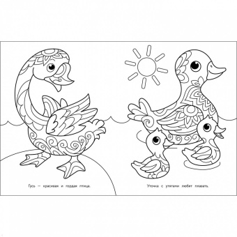 Арт-раскраска для детей. Мандалы. Выпуск 8. Носорог