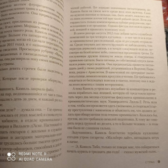 Франк Тилье: Страх