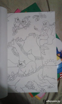 Макси-раскраска "Однажды в сказке"