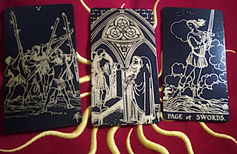 Waite, Greer: Tarot Gold & Black edition