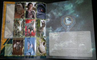 Альбом для наклеек "Мир Юрского периода 2 " (+ 15 наклеек)