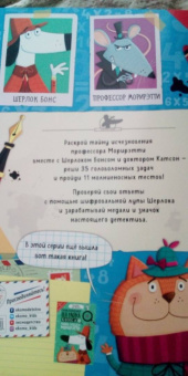 Джонни Маркс: Приключения Шерлока Бонса. В поисках профессора Морирэтти (интеллектуальные головоломки + лупа)