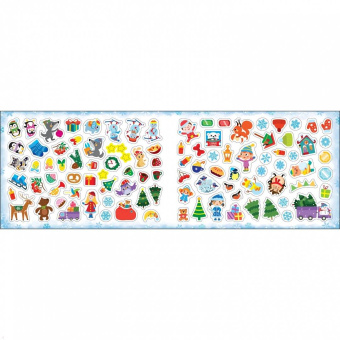 Марина Калугина: С Новым годом! 250 наклеек