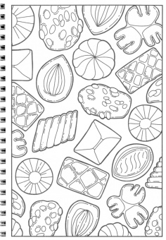 Раскраска антистресс. Сладкий мир