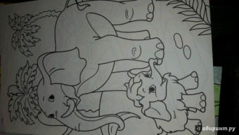 Макси-раскраска "Мир сказок"