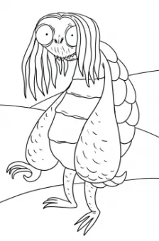 Макси-раскраска. Монстры