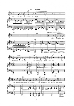 Эдвард Григ: Вокальные циклы на слова немецких поэтов. Ноты