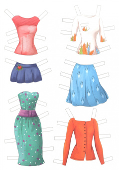 Вырезалка-наряжалка. Самая красивая