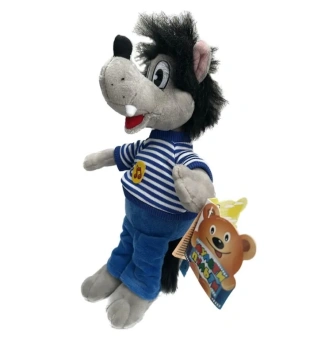 Мягкая игрушка Волк из м/ф "Ну, погоди!", музыкальная, 30 см