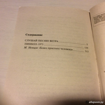 Харуки Мураками: Слушай песню ветра. Пинбол 1973