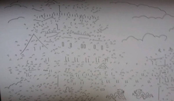 Соедини по точкам. Чудеса света