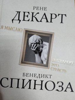 Спиноза, Декарт: Я мыслю. Интеллект - это страсть