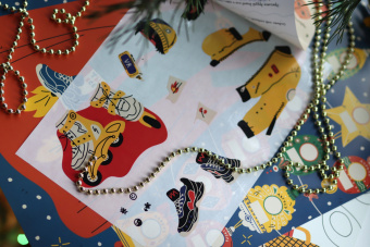 Анна Шахова: Дед Мороз не так прост. Адвент-плакат