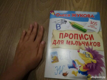 Олеся Жукова: Прописи для мальчиков