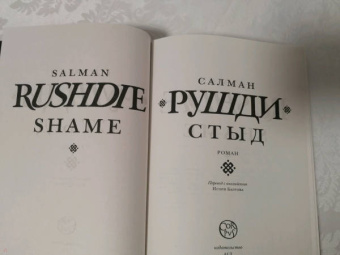 Салман Рушди: Стыд