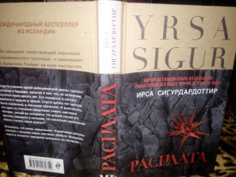 Ирса Сигурдардоттир: Расплата