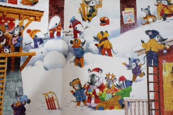 Ася Ванякина: Как Мышонок ёлку наряжал (адвент-календарь)