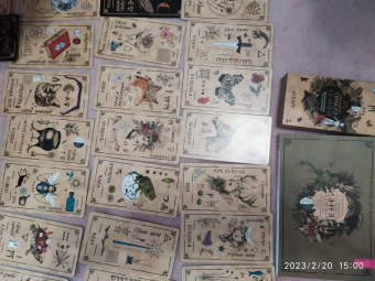 Арабо Саргсян: Викканский Оракул Теней. Заклинание Луны, ритуалы Солнца, 48 карт