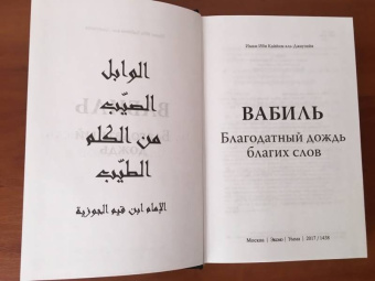 Ибн Аль-Джаузийя: Вабиль. Благодатный дождь благих слов