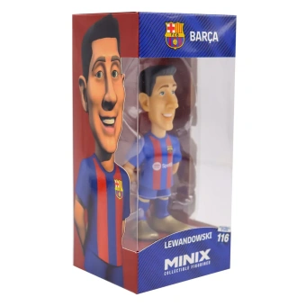 Коллекционная фигурка Minix Футболисты Роберт Левандовский FCB 12 см