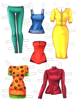 Вырезалка-наряжалка. Самая модная