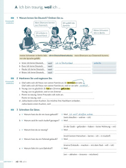 Niebisch, Pude, Reimann: Schritte international Neu 3+4. Arbeitsbuch (+2CDs)