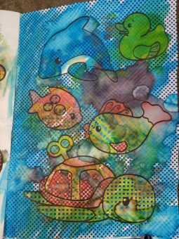 Игрушки. Книжка-раскраска