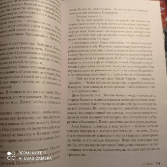 Франк Тилье: Страх