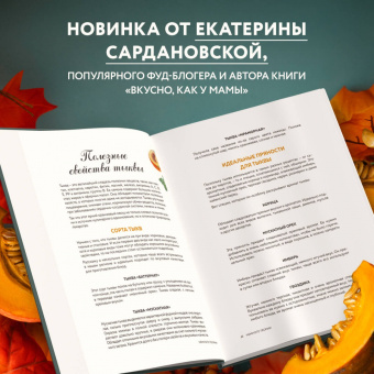 Екатерина Сардановская: Тыквенная книга. 40 оригинальных рецептов для завтрака, обеда и ужина