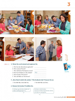 Hilpert, Niebisch, Penning-Hiemstra: Schritte international Neu 3+4. Kursbuch. Deutsch als Fremdsprache