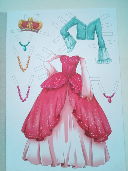 Вырезалка-наряжалка. Любимая принцесса